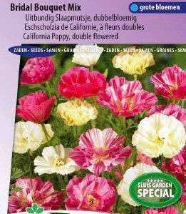 Slaapmutsje Eschscholzia californica Bridal Bouquet mix