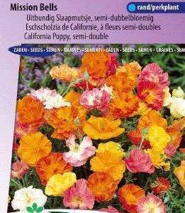 Slaapmutsje Mission Bells Dubbel Gemengd, Eschscholzia