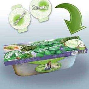 Zinc tub Basil & Chives Organic