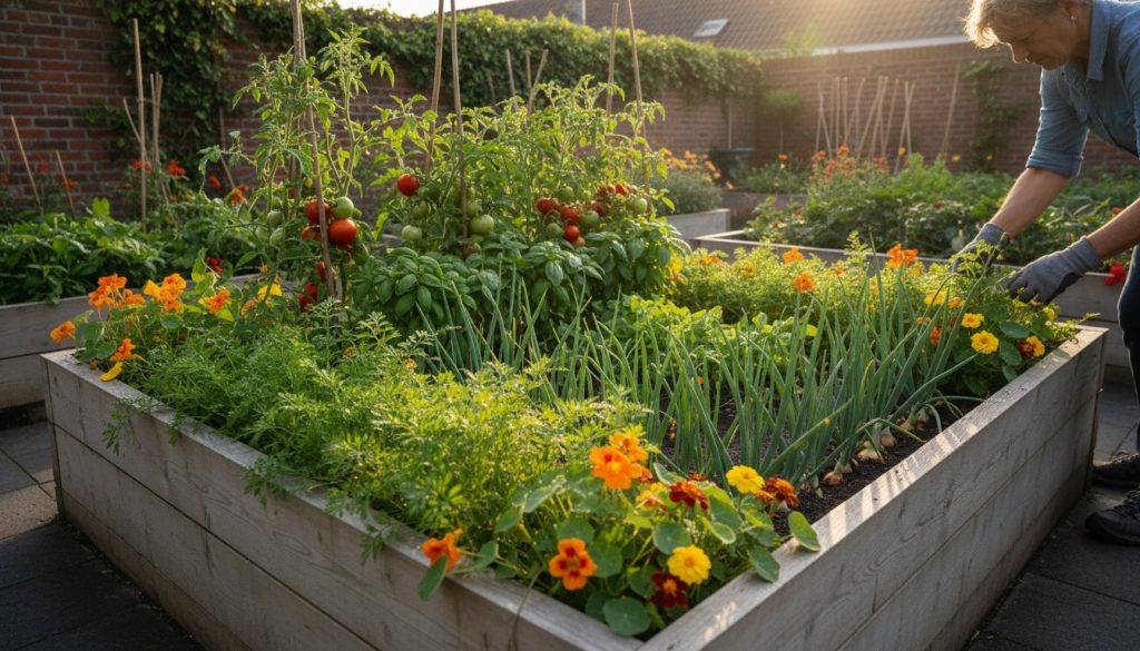 Combinatieteelt Voorbeelden: De Ultieme Gids voor een Gezonde Moestuin in 2026